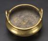 A Gilt Bronze Tripot Censer, - 5