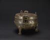 Ming - A Gilt - Bronze Tri - Pod Censer And Cover - 2