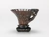 Qing - An Agalloch Wood Carved Libation Cup - 4