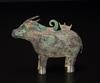 Zhou - A Bronze Cow Ritual Wine Vessel - 5