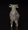 Zhou - A Bronze Cow Ritual Wine Vessel - 6