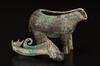 Zhou - A Bronze Cow Ritual Wine Vessel - 7