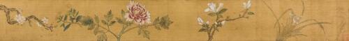 Anonymous- Flowers HandScroll,