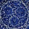 Kangxi- A Blue And White‘Flowers’Plate With Mark” - 3