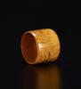 Qing-A Bone Carved‘ Flying Cran’Archars Ring - 2