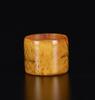 Qing-A Bone Carved‘ Flying Cran’Archars Ring - 4