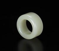 A White Jade Archer Ring