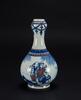 A Blue And White Cooper Red Glazed Garlic Vase - 3