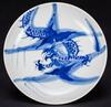 Qing-A Pair Of Blue And White Dragon Dishes - 2