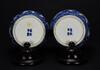 Qing-A Pair Of Blue And White ‘Figure’ Vase With Wood Covers And Wood Stand‘Kangxi Nian Zhi ‘Mark - 5