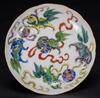 Qing-A Pair Of Dou Cai ‘FiveLions’ Dishes - 3
