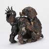 Late Qing/Republic-A Gilt -Bronze Two Lions Stues - 5