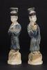 Ming -A Two Blue Glazed Ceramic Figures - 6