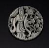 Qing-A White Carved Figure Pendant - 2