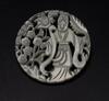 Qing-A White Carved Figure Pendant - 3