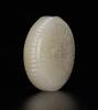 A White Jade Carved “Lu,Shou” Sachet - 8