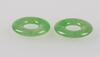 A Group Of Four Small Jadeite Circular Disc - 6