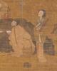 Attrubited ToQiu Ying(1494-1552) Ink On Silk,Hanging Scroll - 4