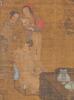 Attrubited ToQiu Ying(1494-1552) Ink On Silk,Hanging Scroll - 5