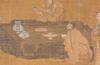 Attrubited ToQiu Ying(1494-1552) Ink On Silk,Hanging Scroll - 6