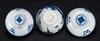 Qing-A Group Of Six Blue And White Small Dishes(Some With Mark) - 7