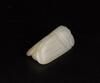 Qing-A Russet White Jade Carved Cicada - 3
