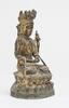 Qing-A Laquer Gold Bronze Buddha - 2