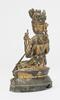 Qing-A Laquer Gold Bronze Buddha - 5