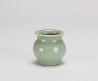 Qing-A Small Celadon Glaze Jar
