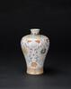 A Famille-Glazed Flowal Scroll Vase_Da Qing Qianlong Nian Zhi _Mark - 4