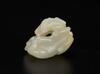 A White Jade Carved Two Rams - 8