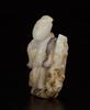 Qing-A White Jade Carved Figure - 7