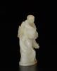 A White Jade Carved Mother And Two Boys - 2