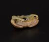 Antique-A Yellowish Green Jade Beast - 7