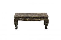 Qing-A Black Lacquer insert Mother Of Pearl Kang Table