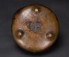 17th Century- Bronze Tri-Pod Censer _Da Ming Xuande Nian Zhi _ Mark H: 5.5cm. W: 12cm - 6