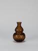 Qing-A Brown Glass Gourd_Qianlong Nian Zhi_ Mark - 2