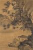 Attributed To :Guo Xi(1000-1090) Ink and Color On Silk,Hanging Scroll, Signed And Seal