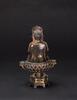 A Lacqure Gold Bronze Budhha - 5