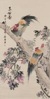 Jin Mengshi (1869-1952)Ink And Color On Paper, Hanging scroll, Signed And Seal