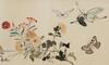 Mei Lanfang(1894-1961)Butterfly, Shang Xiaoyun(1900-1976) Hydrangea, Cheng Yanqiu(1904-1958)ChrysanthemumXun Huisheng(1900-1968)Lotus - 4