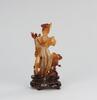 Early 20th Century-An Agate carved Lady and Plum Tree - 4