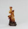 Early 20th Century-An Agate carved Lady and Plum Tree - 8