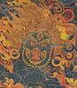 A Colored Embroidery Figure Of Vajrabhairava - 10