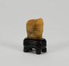 A Soapstone Carved _Landscape_ Woodstand - 4