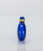 Qing-A Sapphire Blue Glass Snuff Bottle - 3