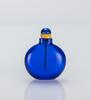 Qing-A Sapphire Blue Glass Snuff Bottle - 4