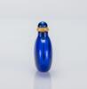 Qing-A Sapphire Blue Glass Snuff Bottle - 5