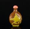 Qing-Yellowish Brown Glass Snuff Bottle - 2