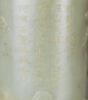Qing- A White Jade Brush Holder Engraved Imperial Poem - 9